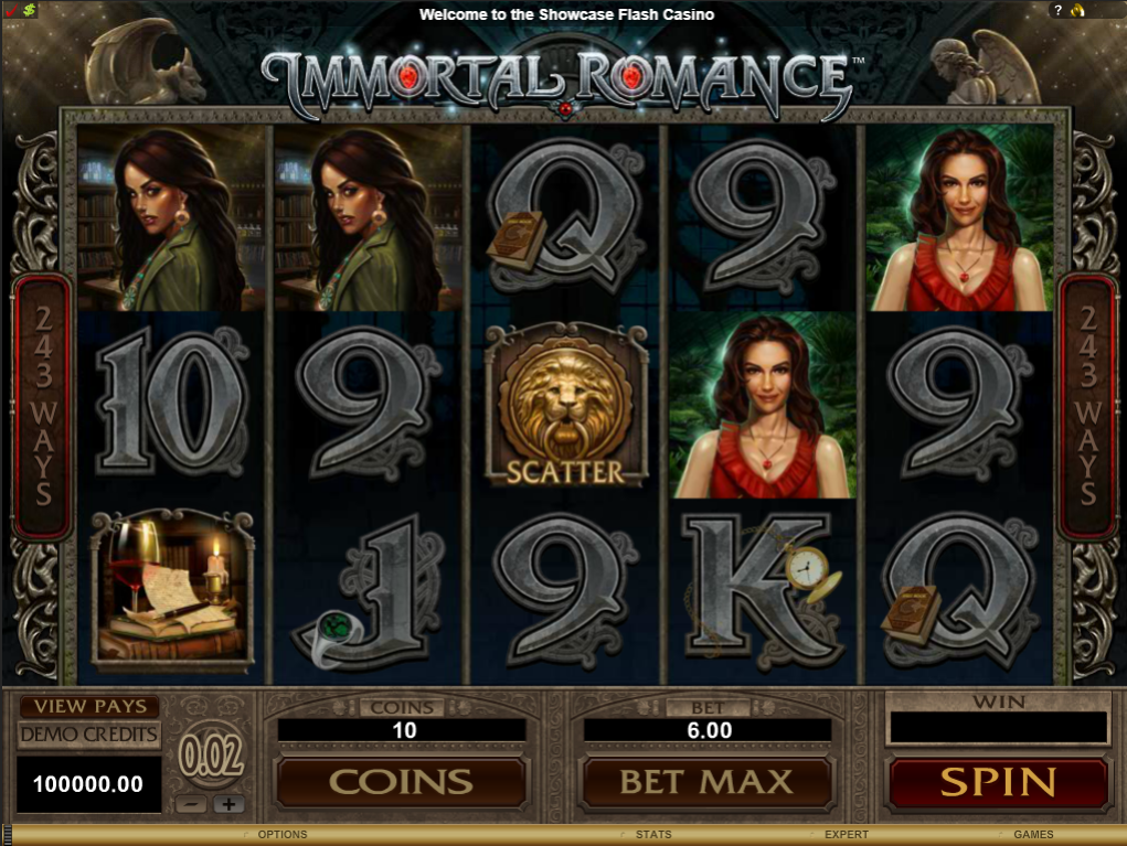 Immortal Romance von Microgaming